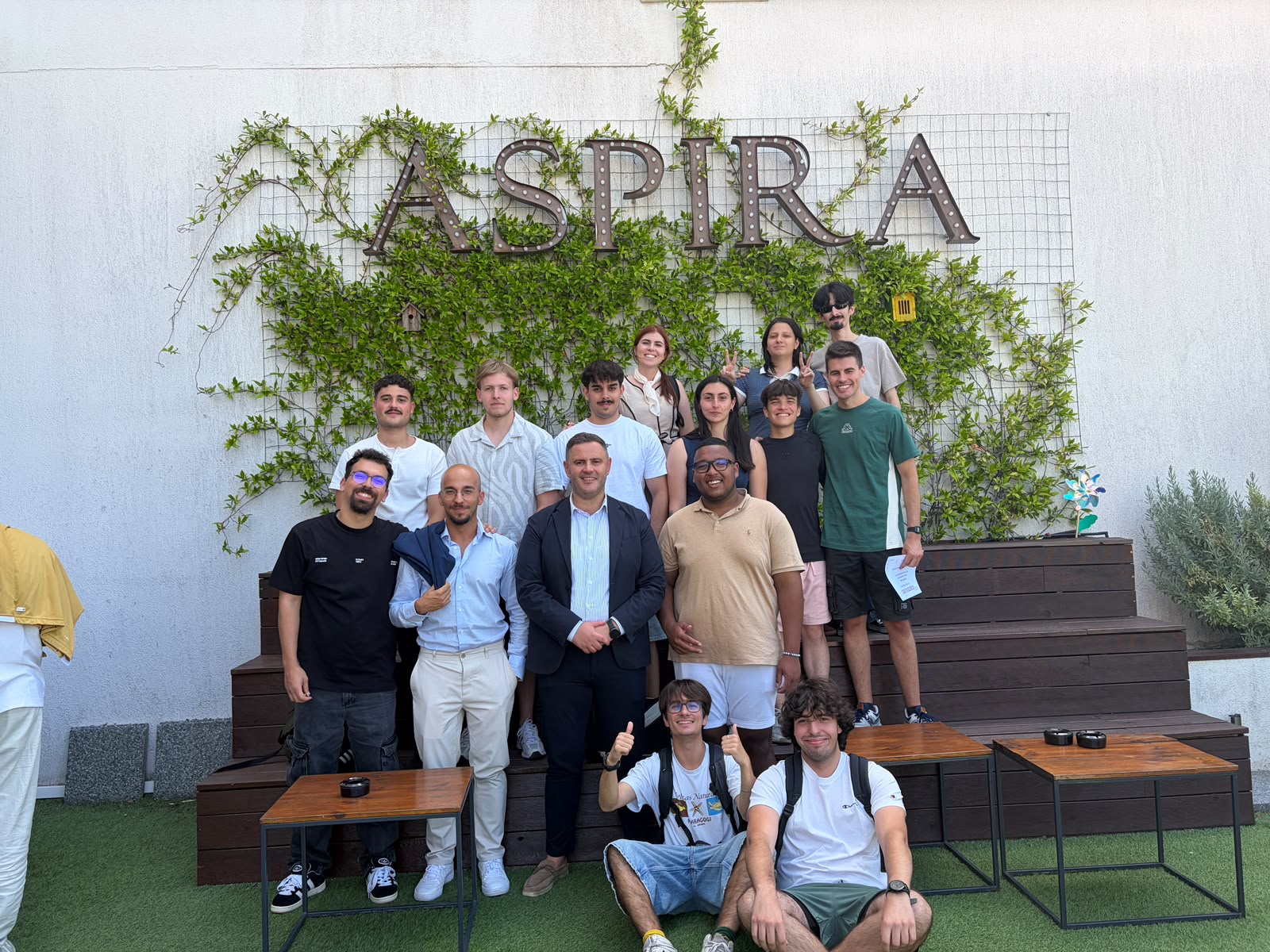 ULusófona students taking part in an entrepreneurship project in Croatia
