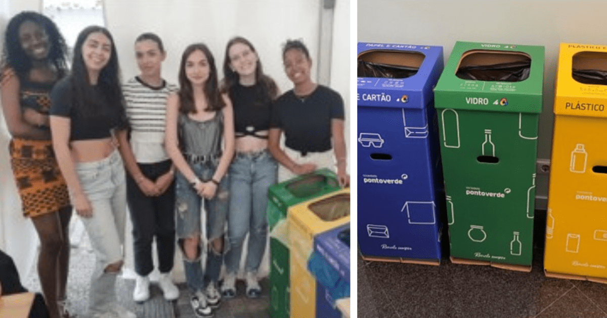 New Green Dot Society Ecopoints Installed on ULusófona Campus