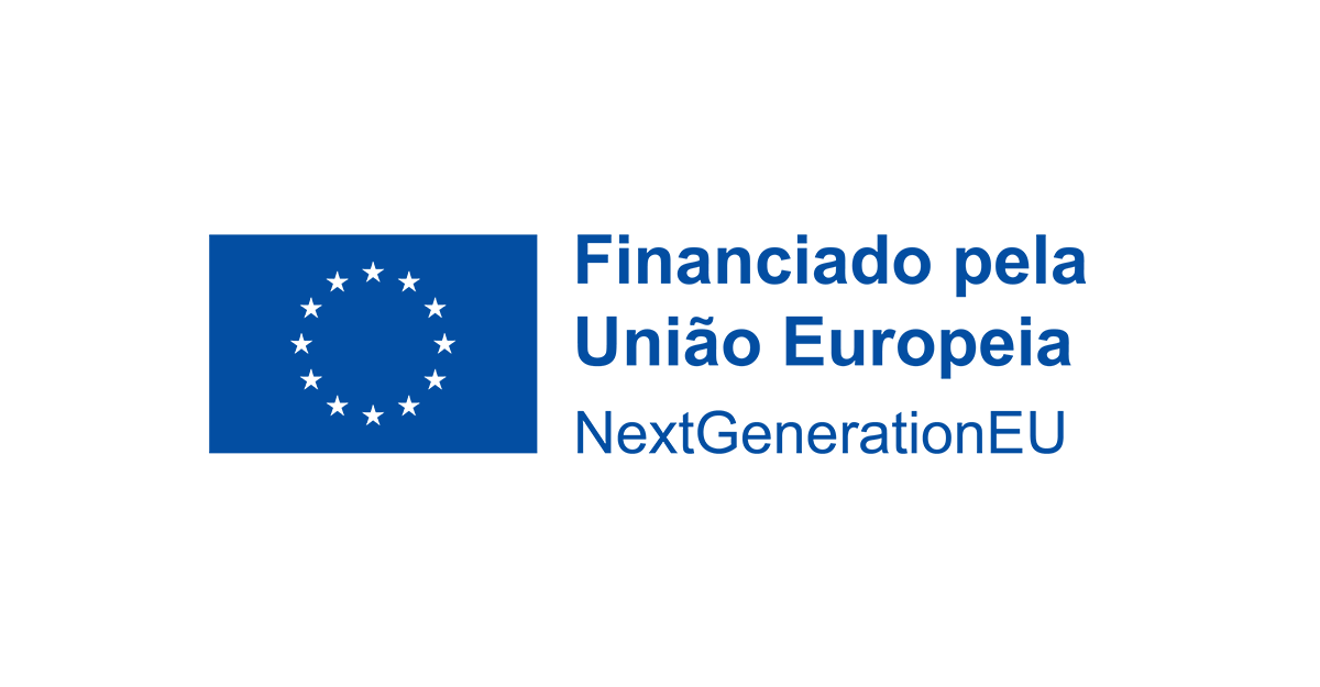 Logótipo Financiamento União Europeia #NextGenerationEU
